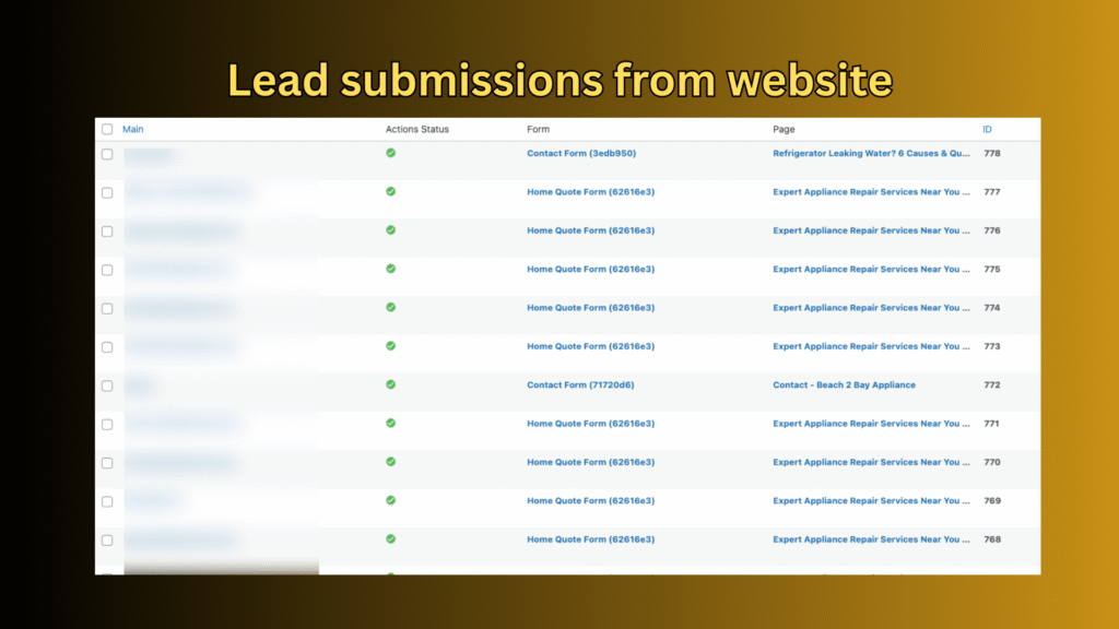 Insurance leads